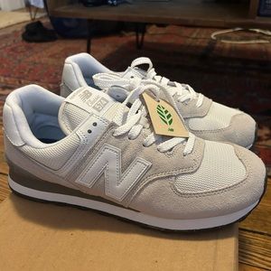 New Balance 574 Core • Nimbus cloud with white • size 10